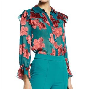 Alice + Olivia Ziggy blouse